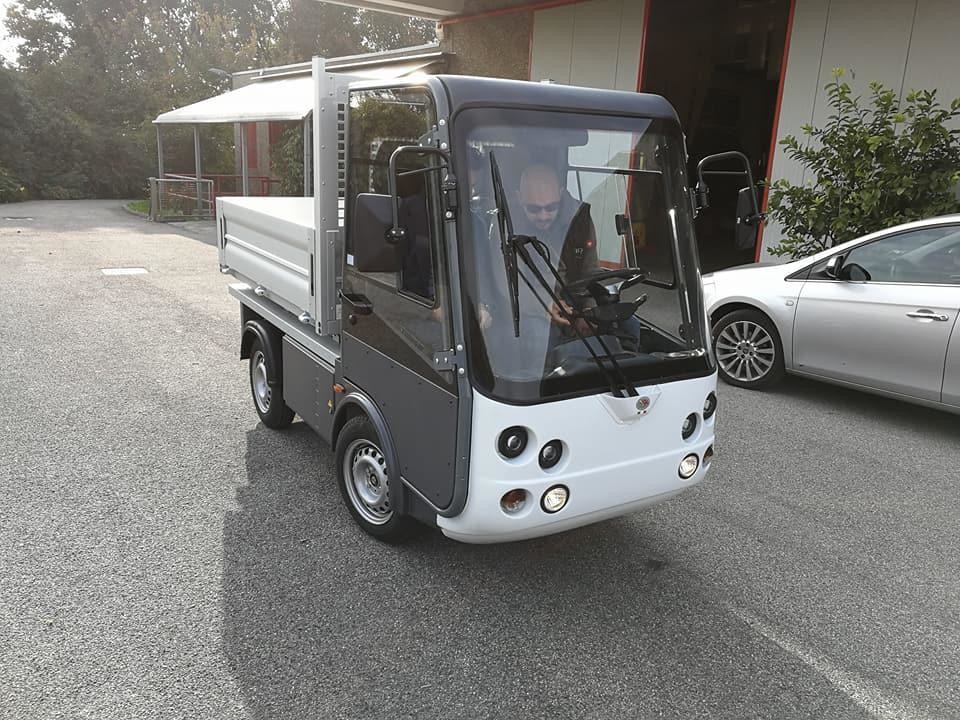 We test the French challenger of the French Goupil electric truck